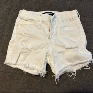 Express jean shorts
